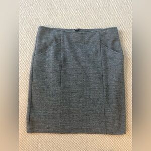 Theory Wool and Cotton Blend Skirt size small